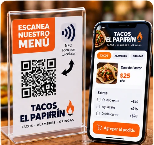Ejemplo visual ilustrativo del servicio